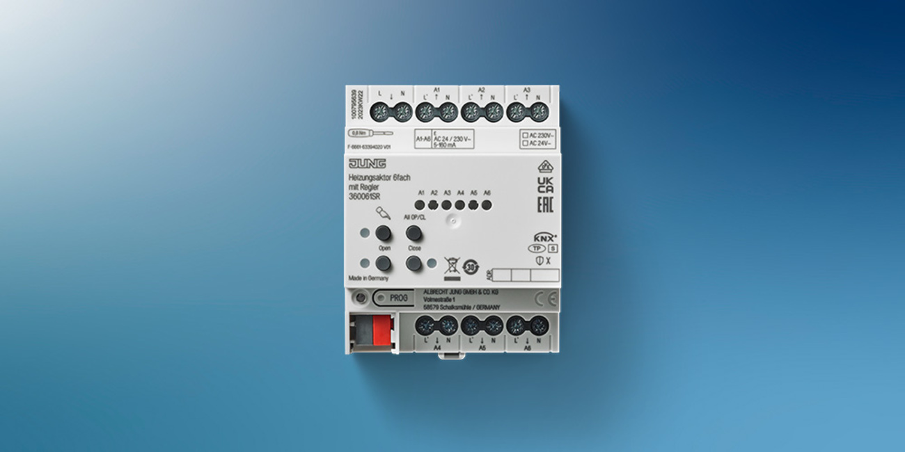 KNX Heizungsaktor 6-fach bei Elektro Seidel in Chemnitz