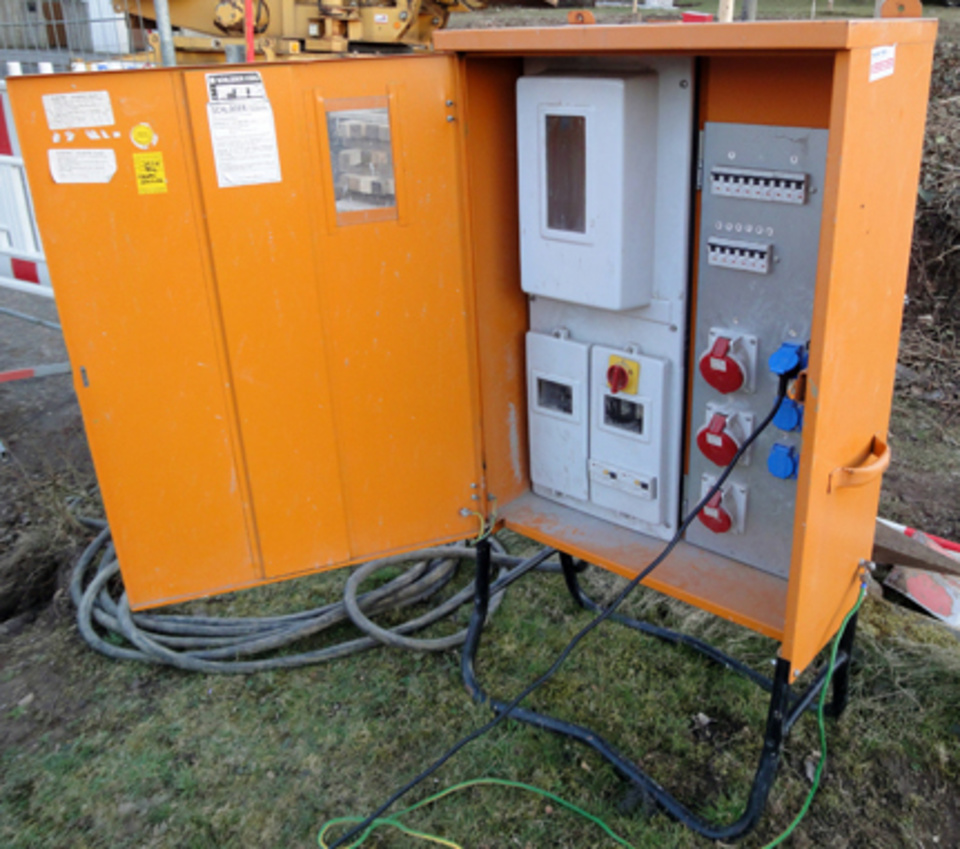 Baustromkasten bei Elektro Seidel in Chemnitz